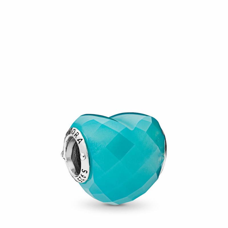 Pandora Australia Shape of Love Charm - Sterling Silver | LEKDGB986